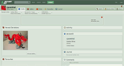 Desktop Screenshot of cpcentral.deviantart.com