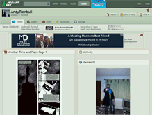 Tablet Screenshot of andyturnbull.deviantart.com