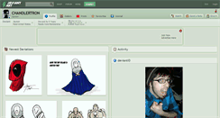 Desktop Screenshot of chandlertron.deviantart.com