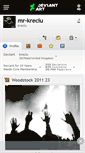 Mobile Screenshot of mr-kreciu.deviantart.com
