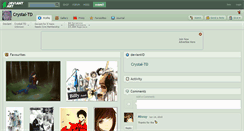 Desktop Screenshot of crystal-td.deviantart.com