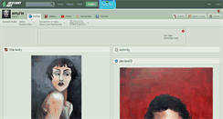 Desktop Screenshot of amyria.deviantart.com