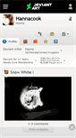 Mobile Screenshot of hannacook.deviantart.com