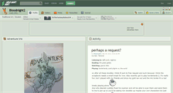 Desktop Screenshot of bloodnight2.deviantart.com