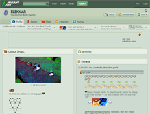 Tablet Screenshot of elekxiar.deviantart.com