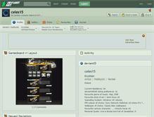 Tablet Screenshot of celes15.deviantart.com