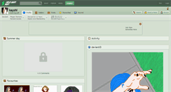 Desktop Screenshot of kayshi.deviantart.com