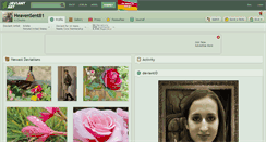 Desktop Screenshot of heavensent81.deviantart.com