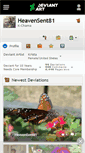 Mobile Screenshot of heavensent81.deviantart.com