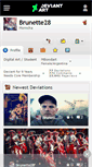 Mobile Screenshot of brunette28.deviantart.com