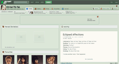 Desktop Screenshot of kit-kat-tik-tak.deviantart.com