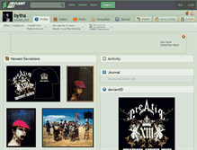 Tablet Screenshot of bytha.deviantart.com