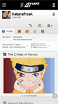 Mobile Screenshot of katarafreak.deviantart.com