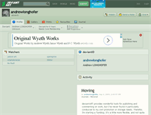 Tablet Screenshot of andrewlonghofer.deviantart.com