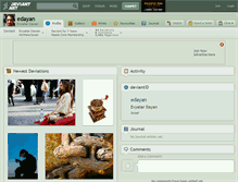 Tablet Screenshot of edayan.deviantart.com