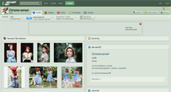 Desktop Screenshot of chrome-sensei.deviantart.com