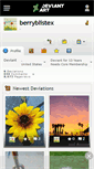 Mobile Screenshot of berryblistex.deviantart.com