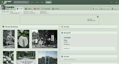 Desktop Screenshot of huangse.deviantart.com