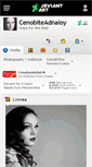 Mobile Screenshot of cenobiteadnaloy.deviantart.com