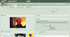 Desktop Screenshot of belard.deviantart.com