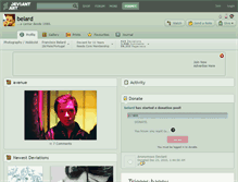 Tablet Screenshot of belard.deviantart.com