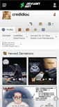 Mobile Screenshot of credidiou.deviantart.com