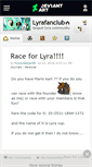 Mobile Screenshot of lyrafanclub.deviantart.com