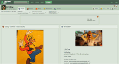 Desktop Screenshot of lil1one.deviantart.com