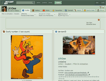 Tablet Screenshot of lil1one.deviantart.com