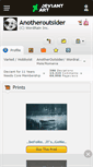 Mobile Screenshot of anotheroutsider.deviantart.com