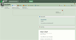 Desktop Screenshot of furryfeets.deviantart.com