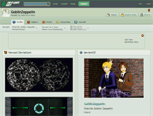 Tablet Screenshot of goblinzeppelin.deviantart.com