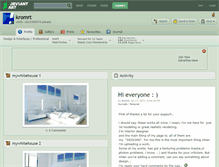 Tablet Screenshot of kromrt.deviantart.com