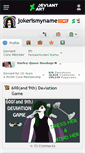 Mobile Screenshot of jokerismyname.deviantart.com