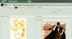 Desktop Screenshot of ibu-ki.deviantart.com