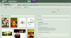 Desktop Screenshot of mindartist.deviantart.com