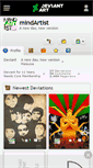 Mobile Screenshot of mindartist.deviantart.com