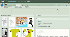 Desktop Screenshot of ipraise.deviantart.com