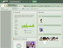 Tablet Screenshot of anthrosizes.deviantart.com