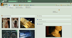 Desktop Screenshot of erynb.deviantart.com