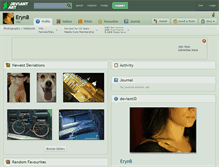 Tablet Screenshot of erynb.deviantart.com