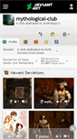 Mobile Screenshot of mythological-club.deviantart.com
