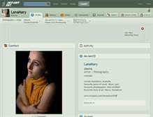 Tablet Screenshot of lanamary.deviantart.com