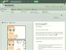 Tablet Screenshot of base-boomer.deviantart.com