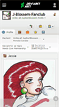 Mobile Screenshot of j-blossem-fanclub.deviantart.com