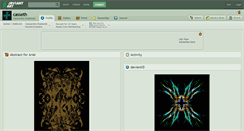 Desktop Screenshot of casseth.deviantart.com