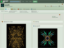 Tablet Screenshot of casseth.deviantart.com