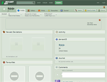 Tablet Screenshot of ibjojo.deviantart.com