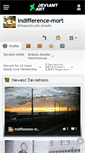 Mobile Screenshot of indifference-mort.deviantart.com