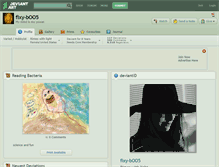 Tablet Screenshot of fixy-boo5.deviantart.com